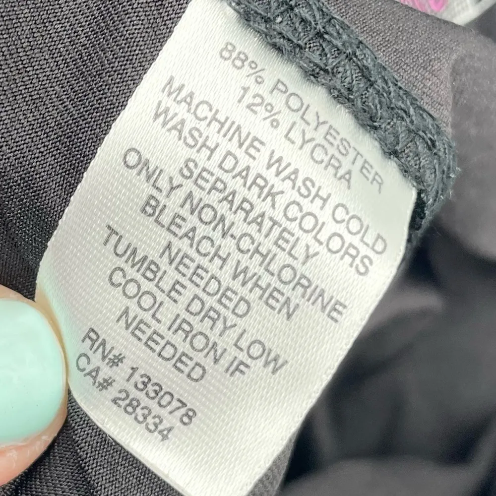 Lucky in Love Square Pleated Athletic Skort Fits Size Small * Altered Taken In Black - Image 6