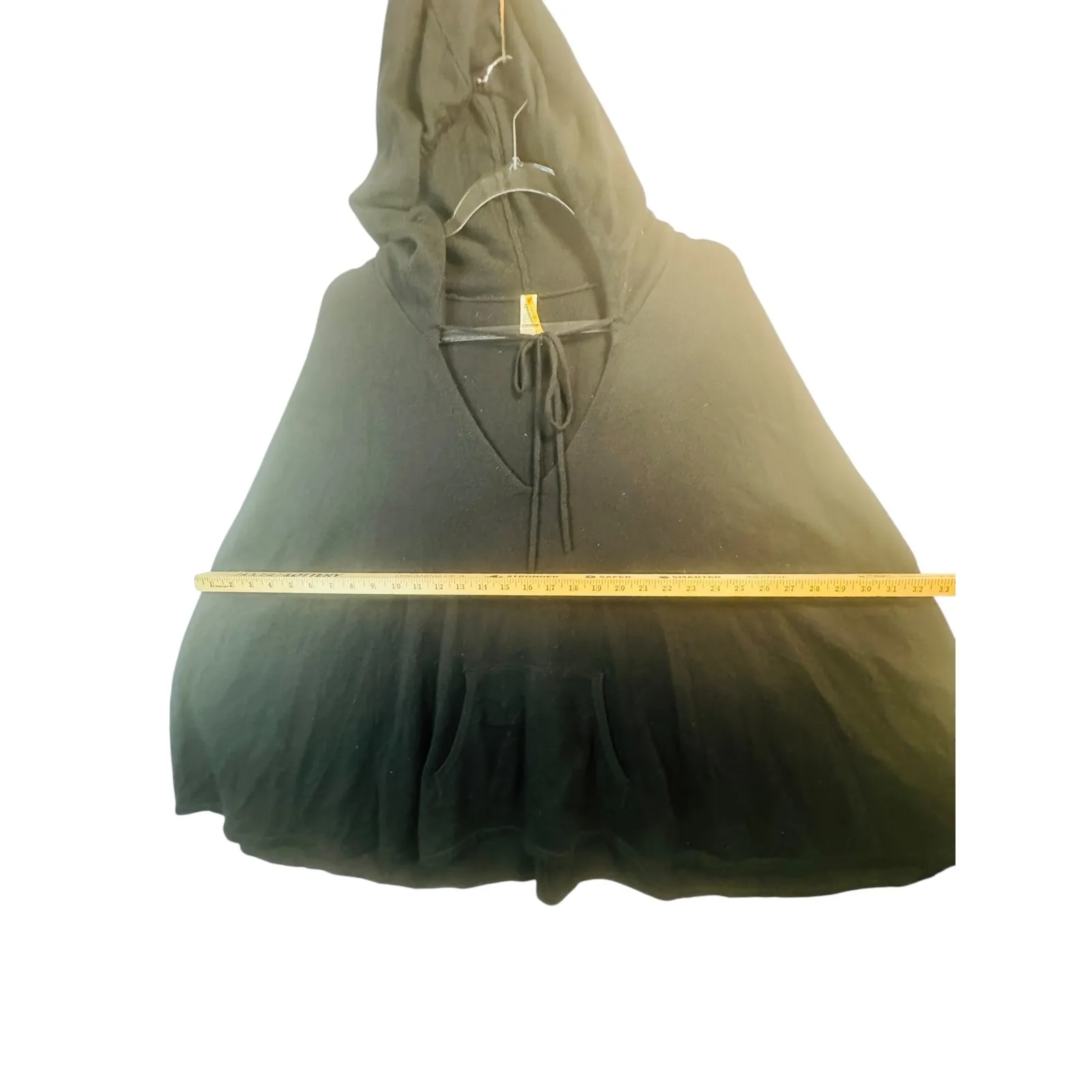 Da Nang Surplus M wool cashmere alpaca blend poncho cozy oversized boho art - Image 6