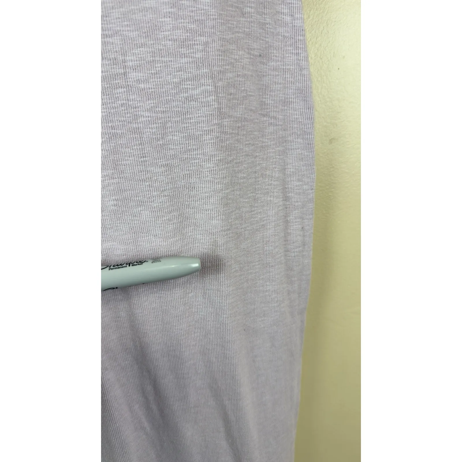 Enza Costa Women’s Ribbed Midi Dress Bodycon Size S Color Aster ,Lilac Purple - Image 6