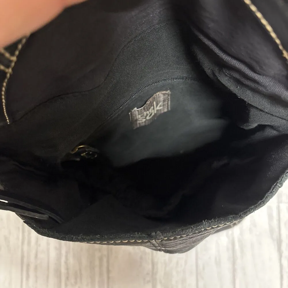 The Sak Black Leather Deena Flap Crossbody - Image 6