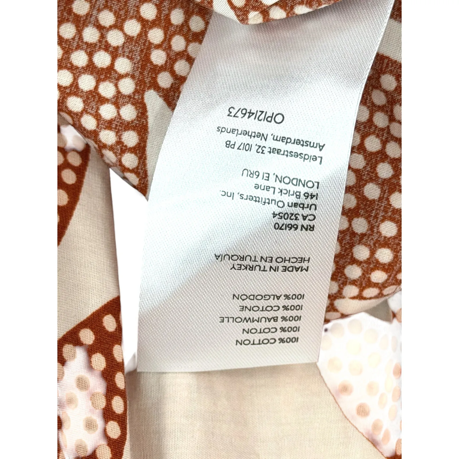 Anthropologie 1X Somerset Maxi in Neutral Dotted Floral Cotton Tiered Dress RARE - Image 6