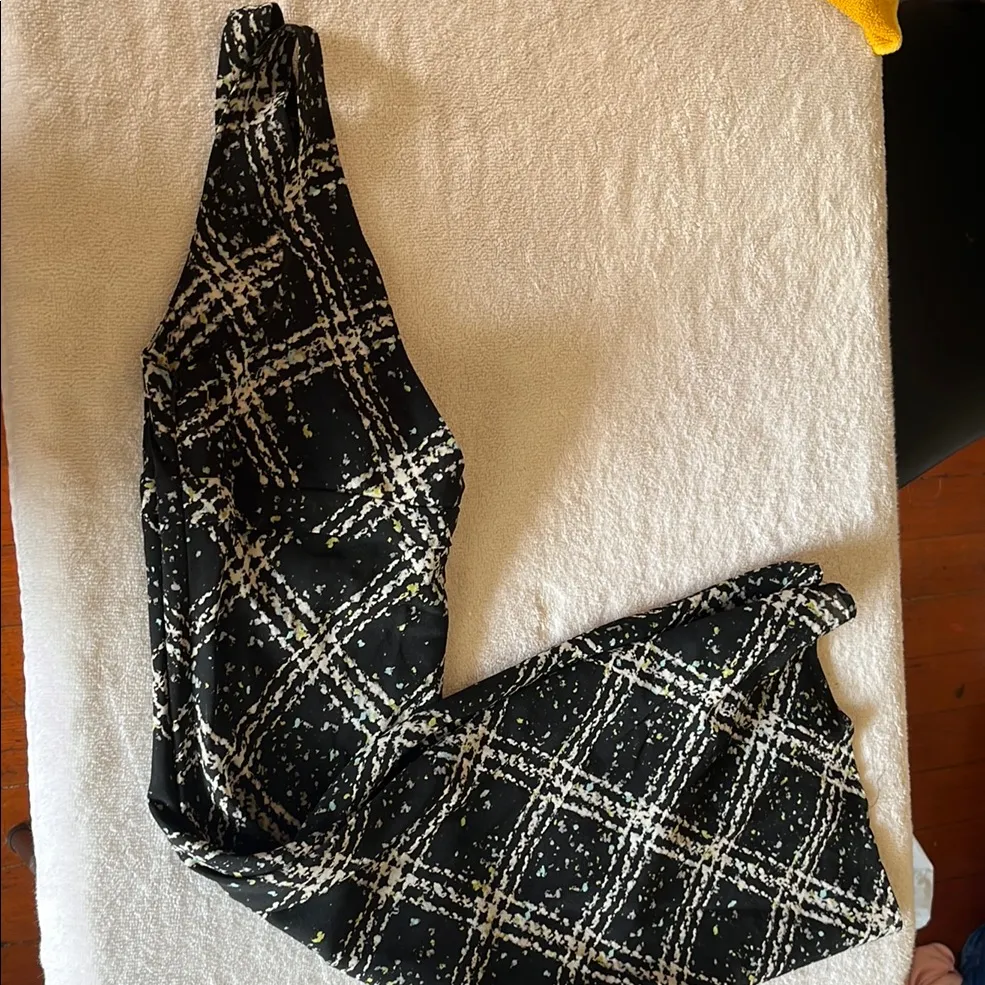 NWT Vintage Victoria's Secret dress for silk black plaid - Image 8