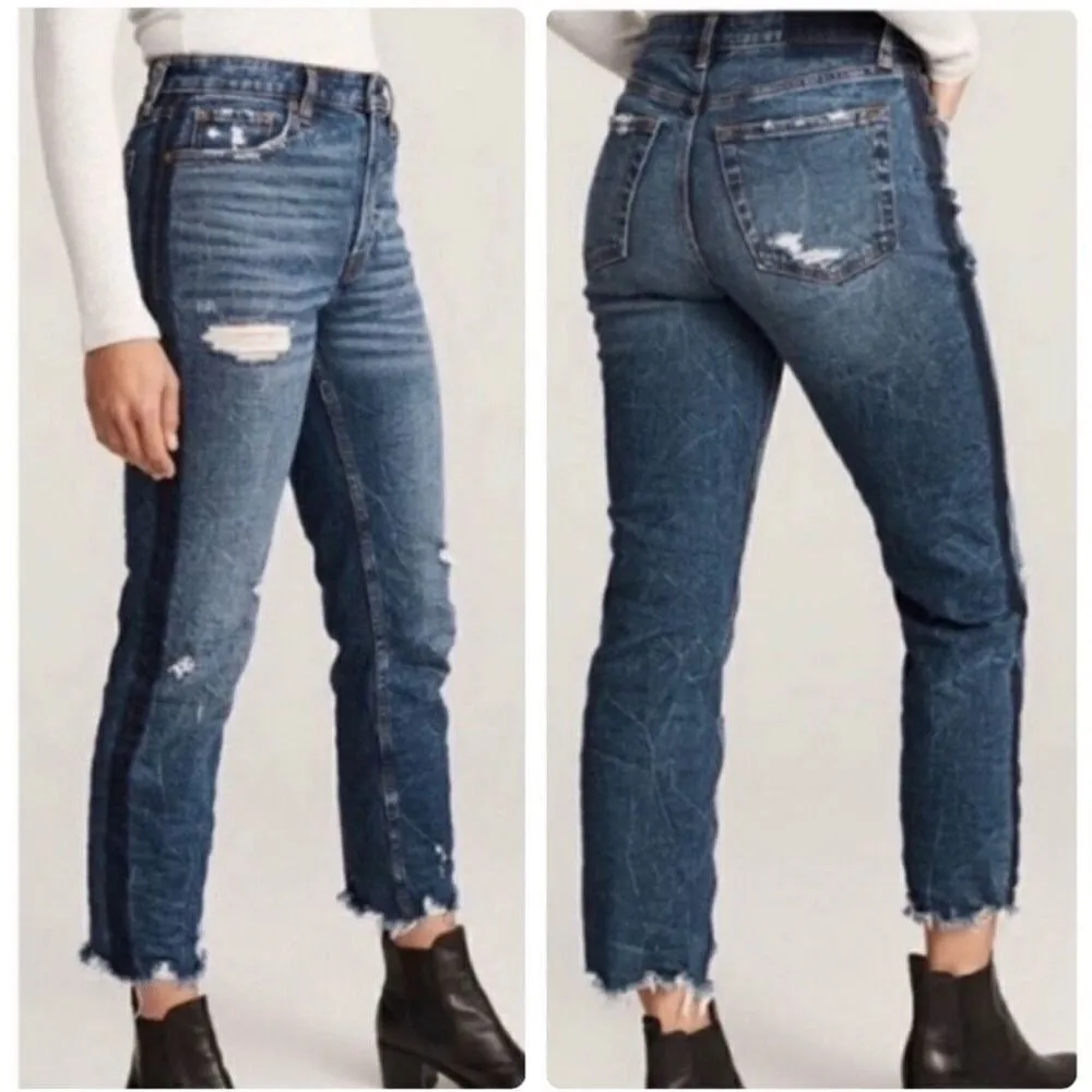 Abercrombie + Fitch Simone High-rise Ankle Straight Jeans - 25/0 - Image 2