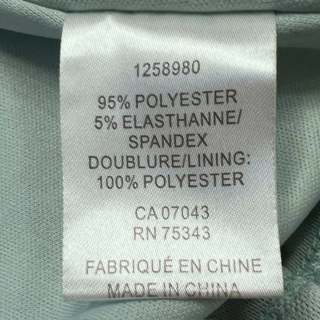 House of Harlow‎ 1960 Green Marbled Tie Dye Mesh Ruched Midi Skirt Size Medium - Image 12