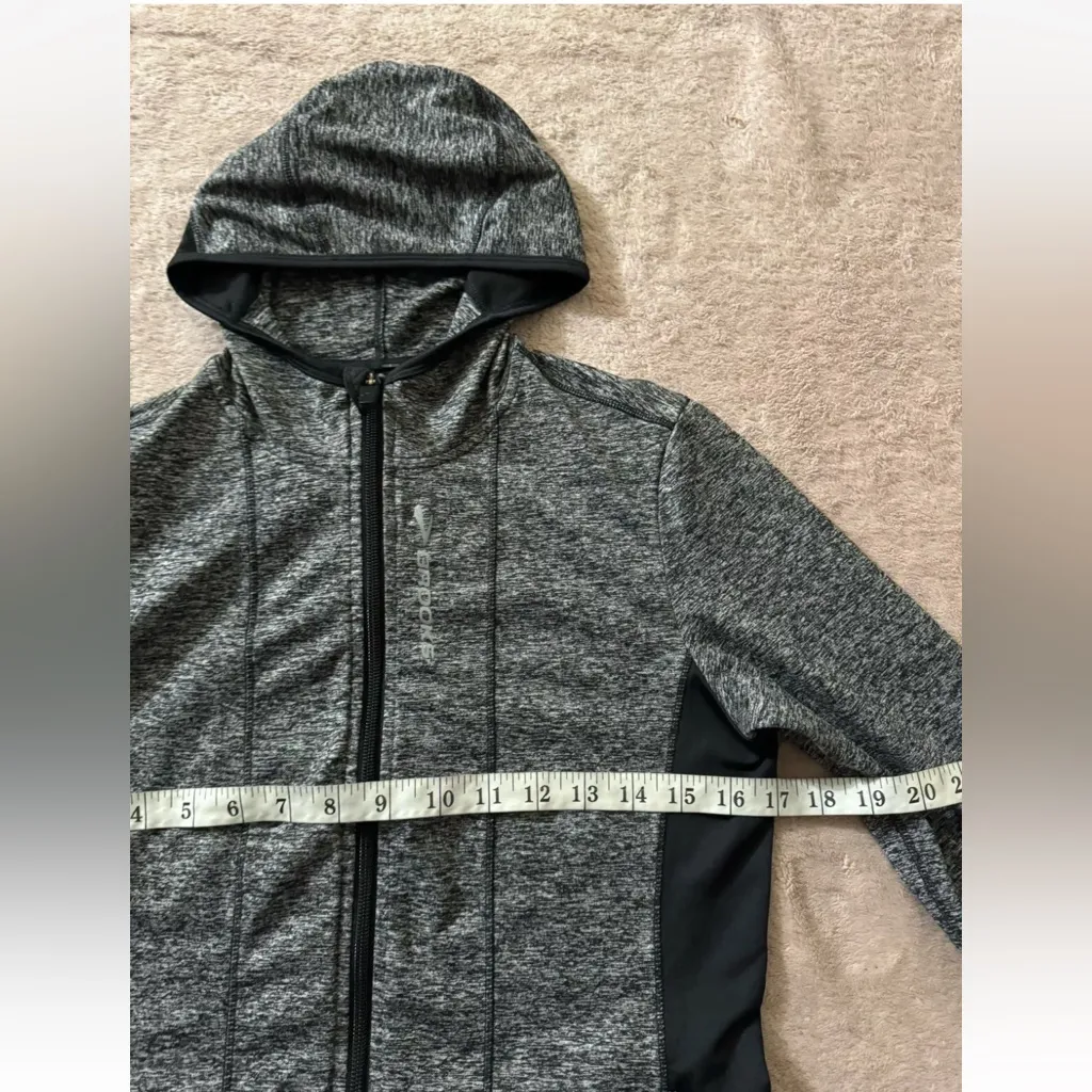 Brooks Women’s Equilibrium Technology Full Zip Active Jacket Heather Gray Sz S‎ - Image 10