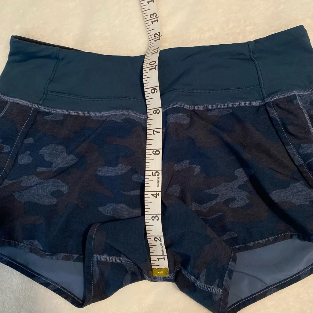 Lululemon Speed Up Camo Print Shorts - Image 5