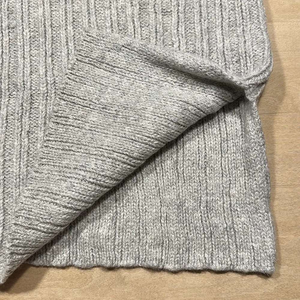 Laude the Label Turtleneck Tunic Sz OS Gray - Image 7