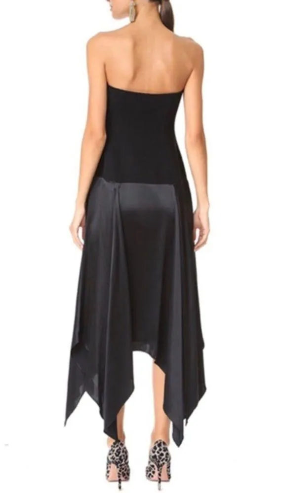 Cinq à Sept Cinq a sept Elsa Crepe Strapless Dress - Image 3