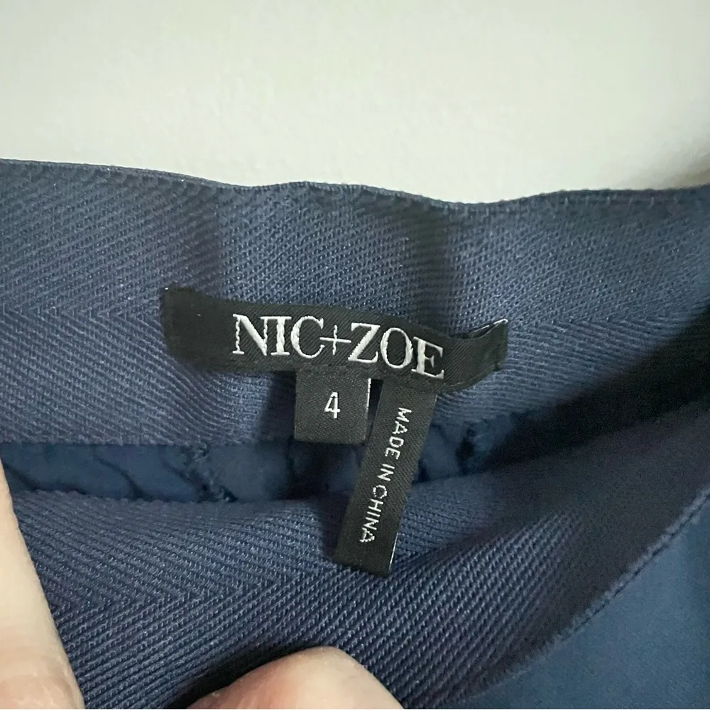 Chic Navy NIC+ZOE Trousers - Image 4