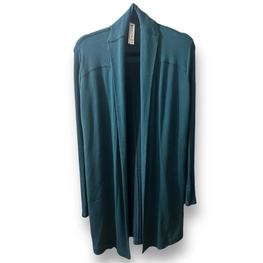 ATHLETA Canopy Wrap In Nirvana Ocean Teal Sz. XXS - Image 4