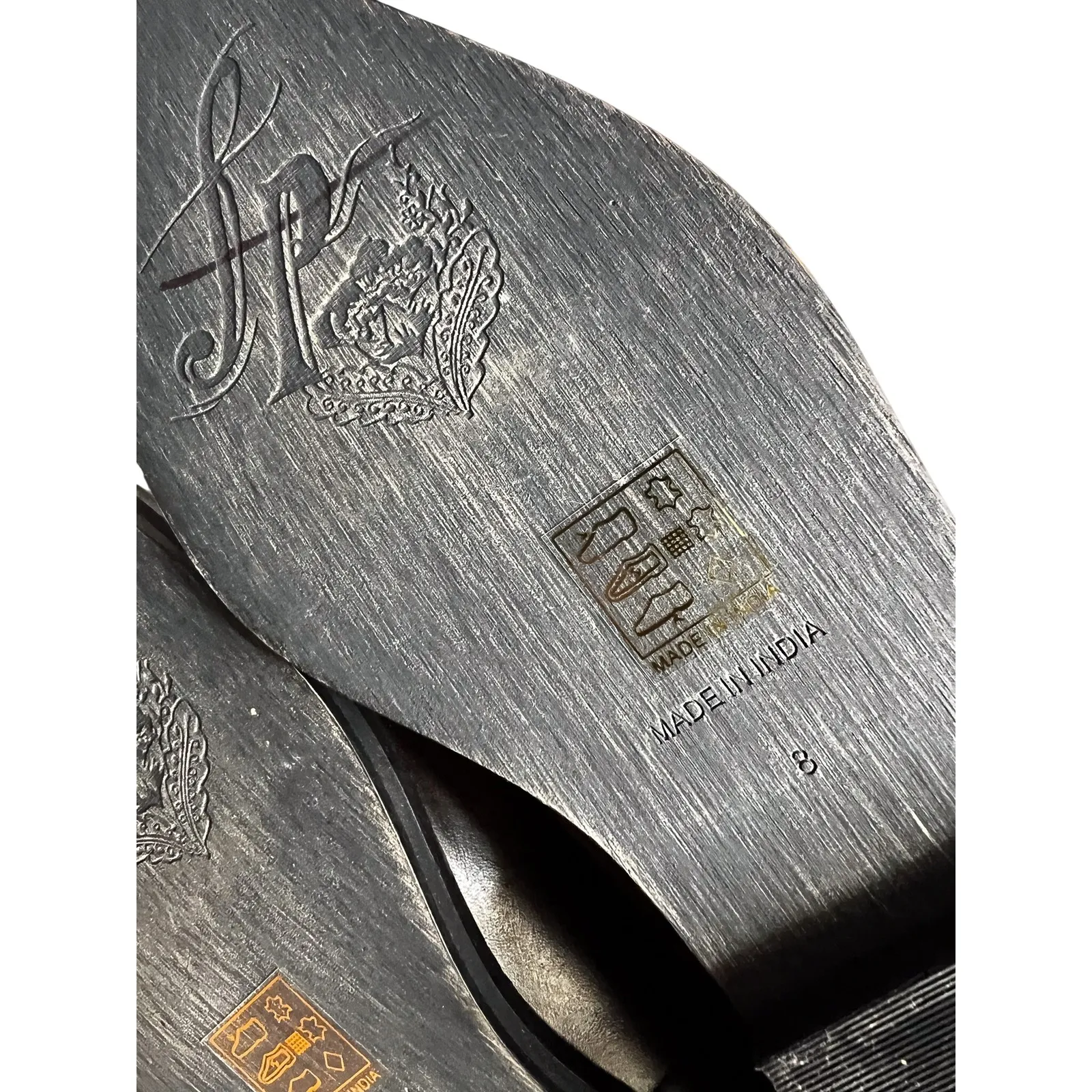 NEW‎ Free People Black Brown Like Lightning Tall Boots Size 8 Tortoise Riding - Image 13