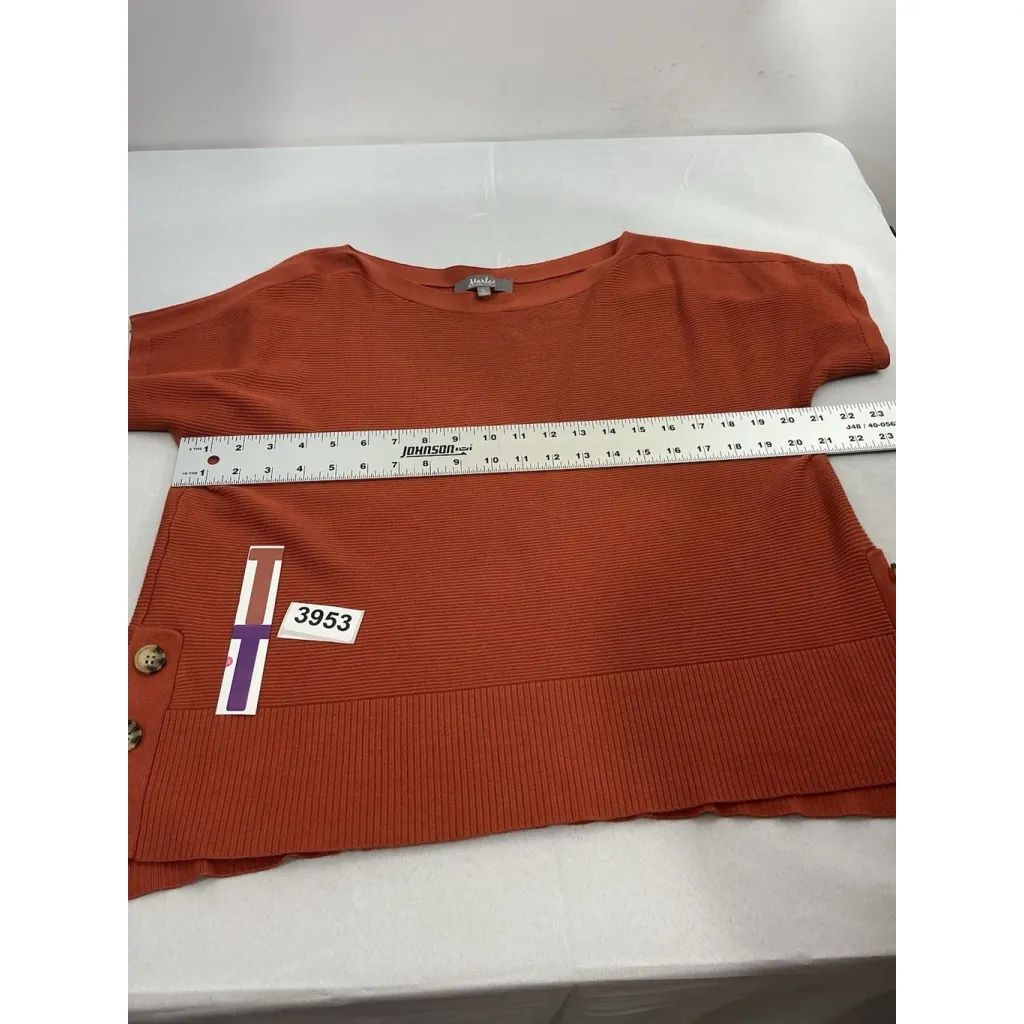 Womans Marled United Clothing Sweater XL Ruse Short Sleeve Pullover Accents - Image 6