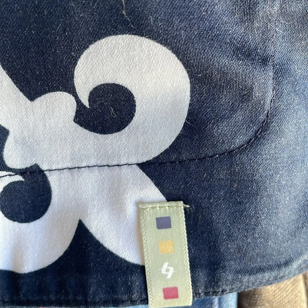 Lija Navy Print Golf Skort Blue Size 12 - Image 6