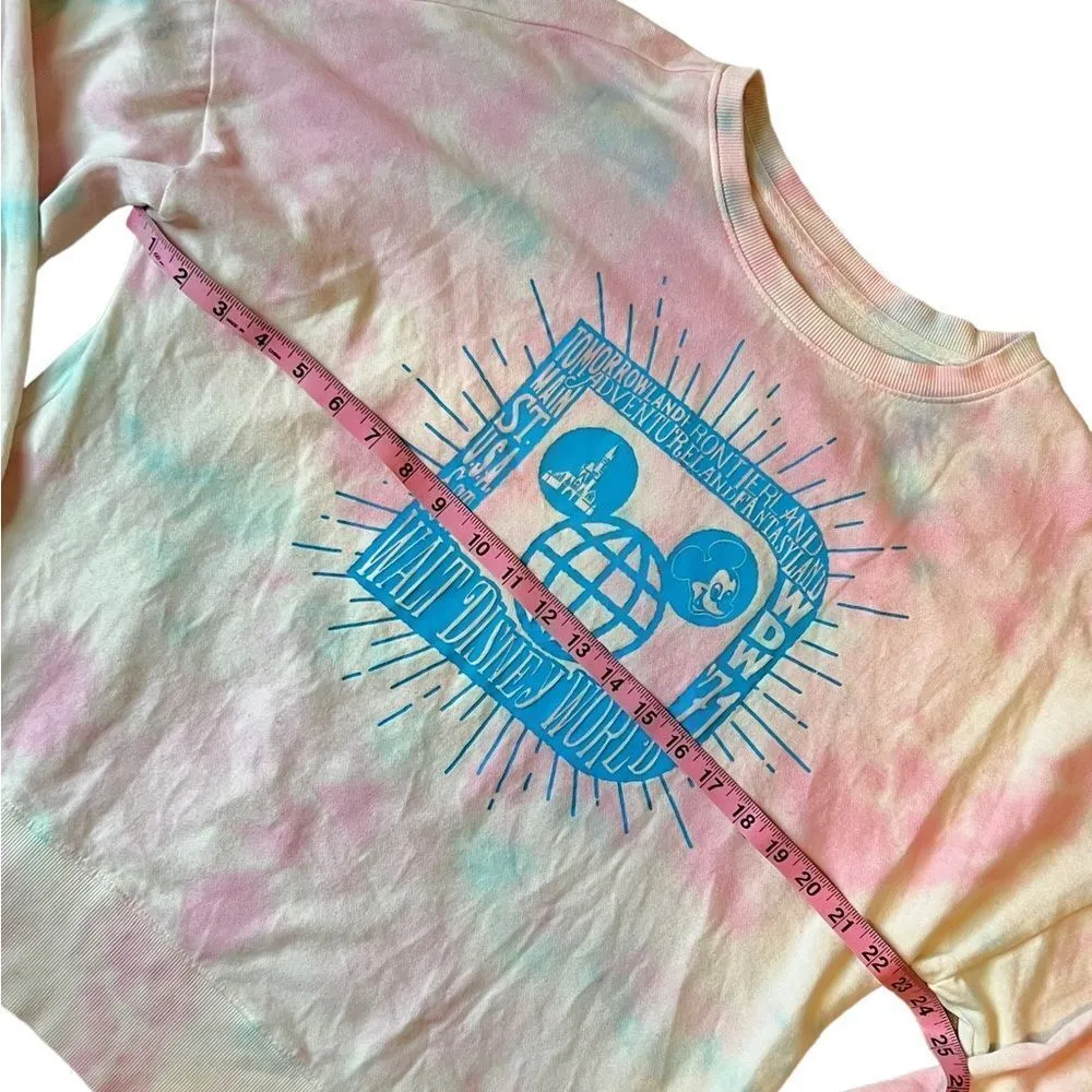 Walt Disney World Tie Dye Mickey and Castle  Lounge Pullover - Image 8