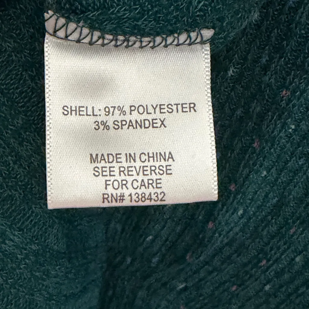 ModCloth size large textured mock neck dress w/long sleeves & keyhole fastening - Image 10