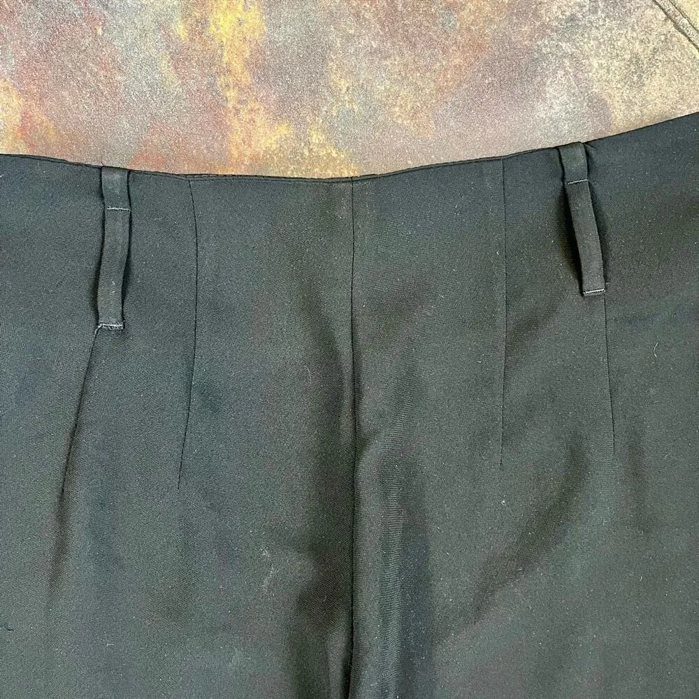 Zara Women Pleated Wide Leg Pants with Belt Loops 6 - Image 10