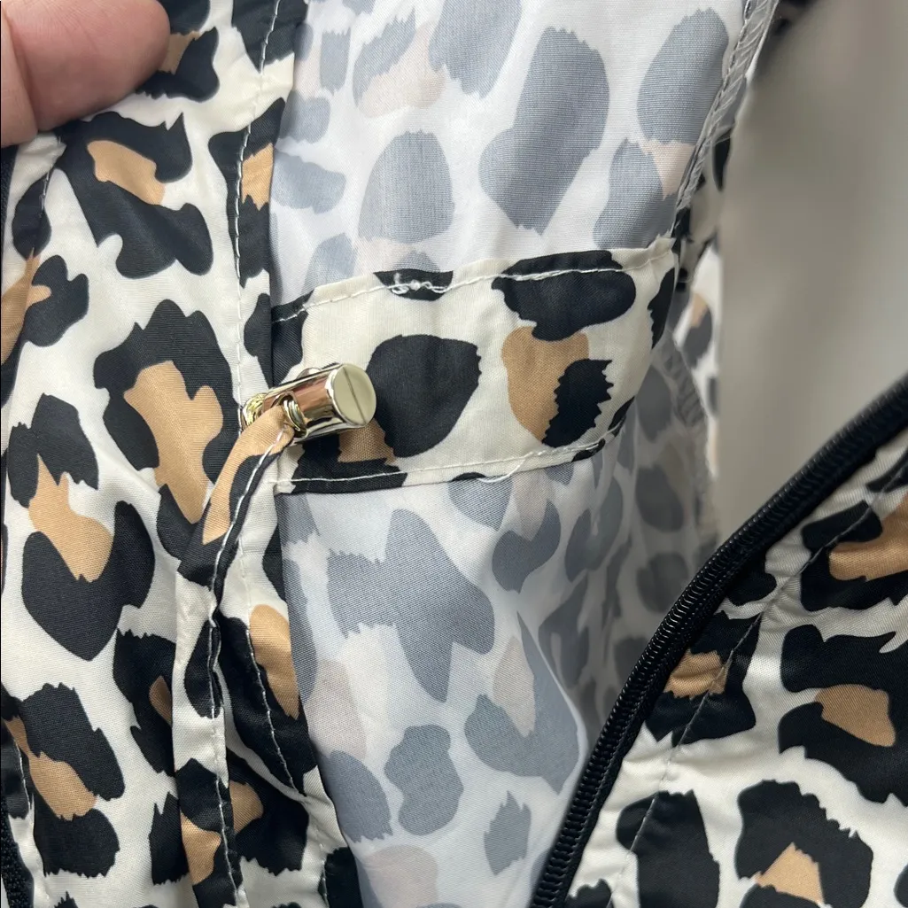 Susan Graver Leopard Print Utility Jacket - Image 6