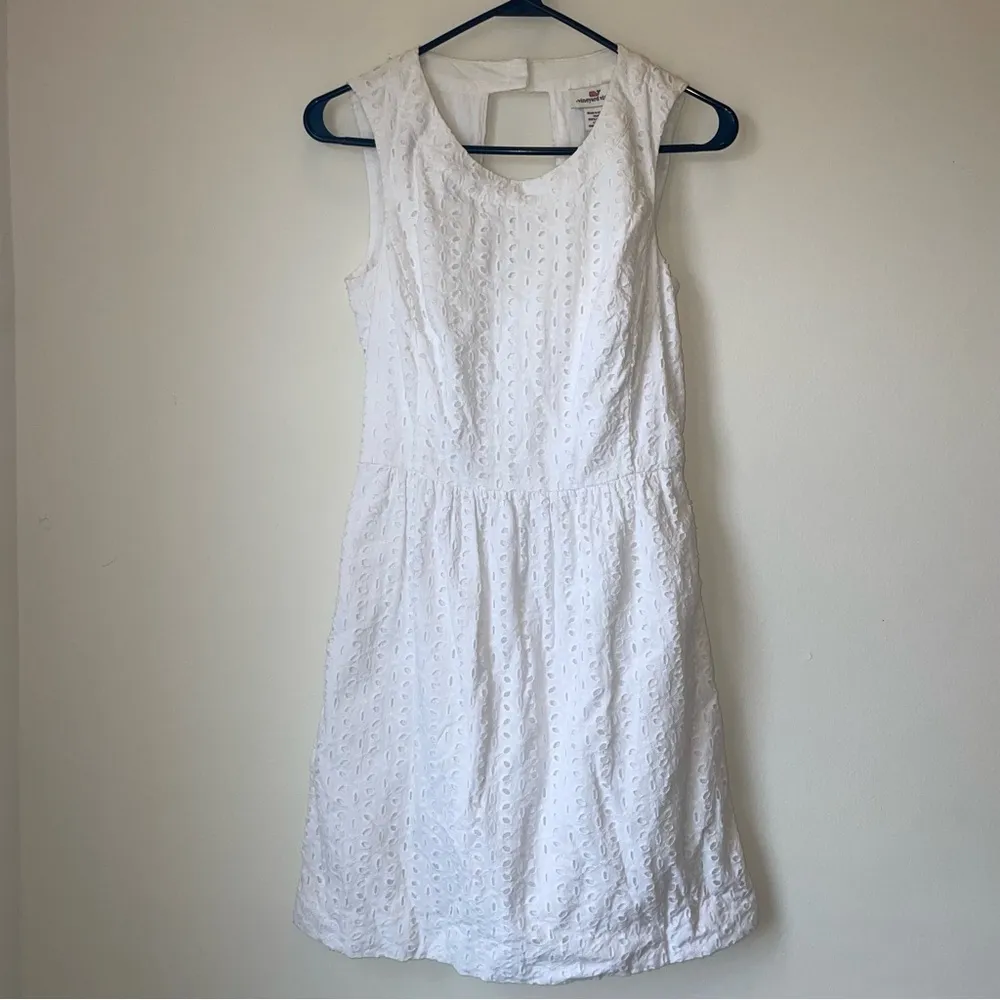 Vineyard Vines Eyelet Trim Dress - Image 3