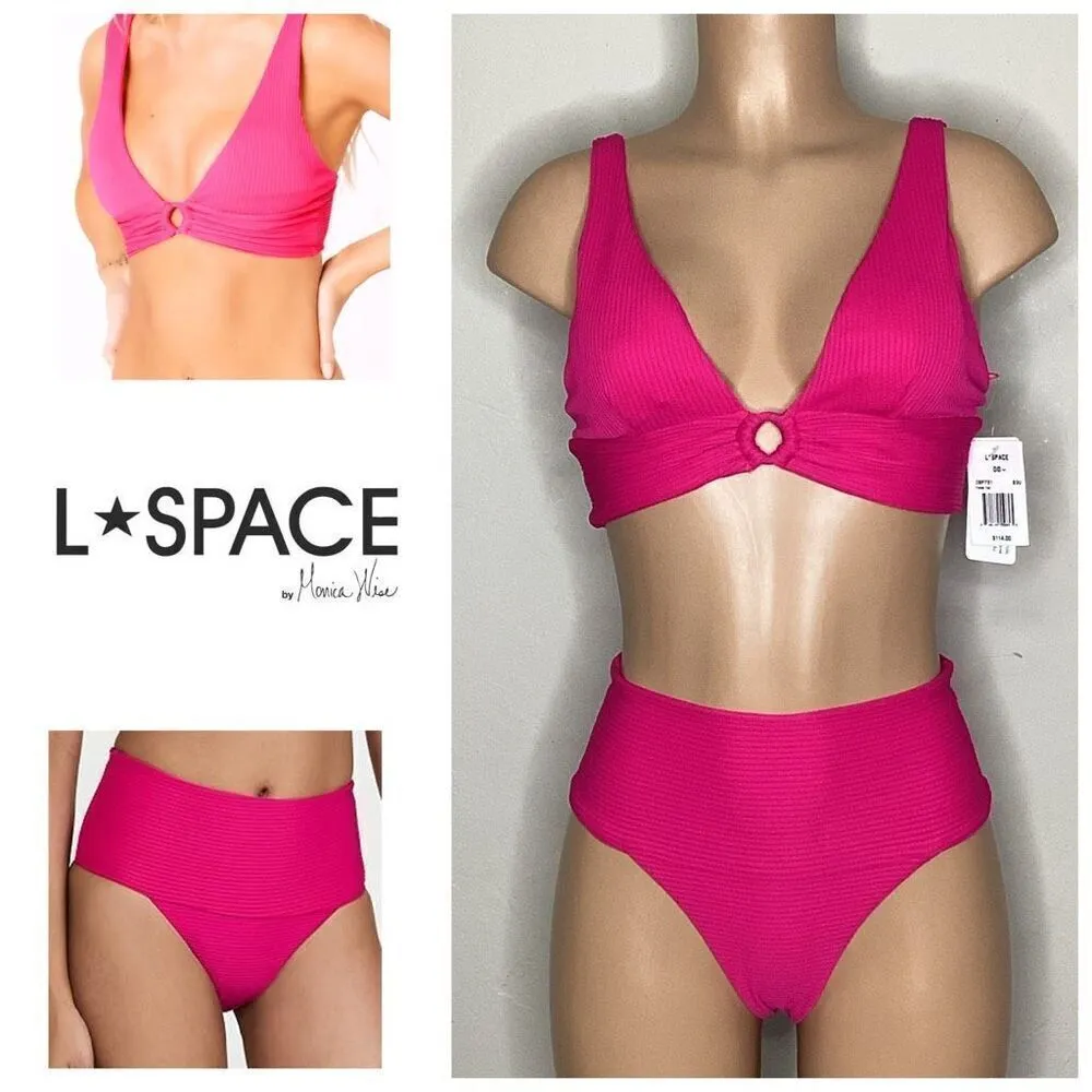 New. L*SPACE Fisher top and Desi bottom. DD-top/S-bottom. Retails $220 - Image 2