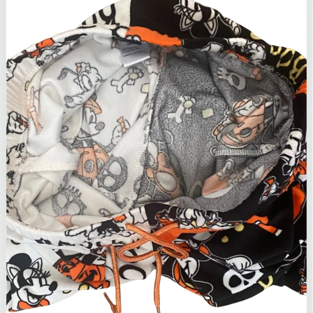 Disney Mickey Mouse Halloween Super Soft Sleepwear Pajama Jogger Pants Minnie - Image 3