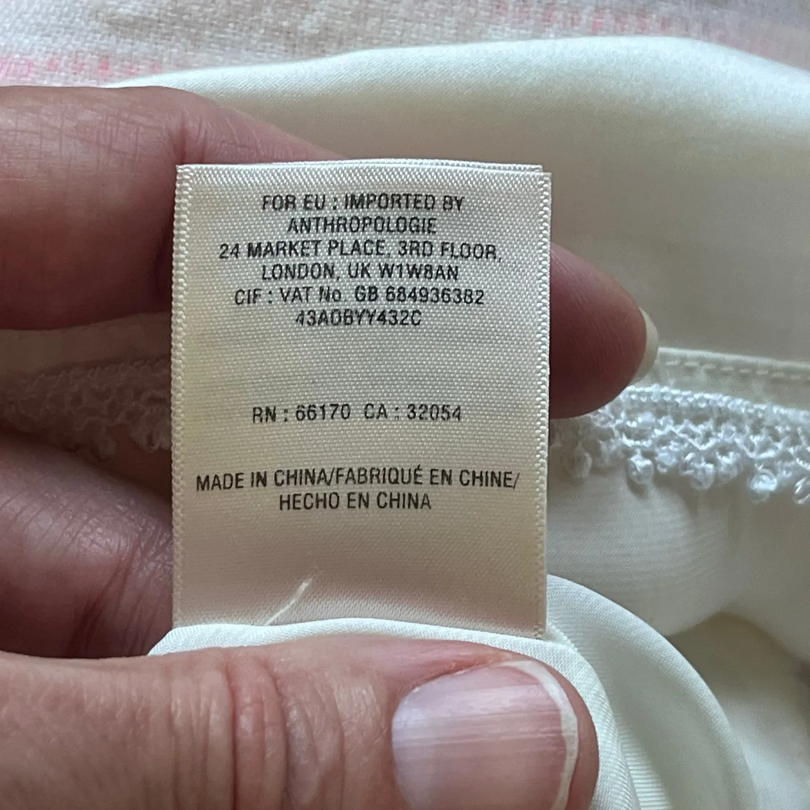 Anthropologie Moulinette Soeurs Pink & White Tweed Mini Dress Size 4 - Image 10