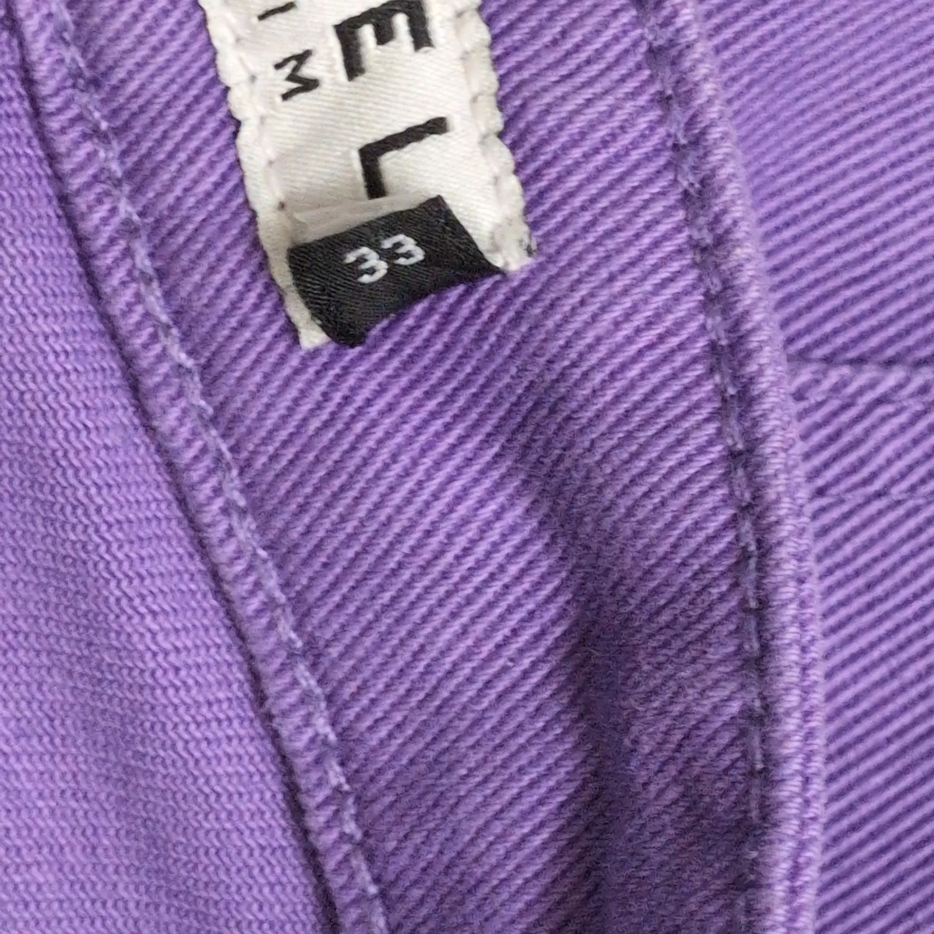 Motel Rocks Purple Button Closure 5-Pocket Casual Pants XS/33 - Image 8
