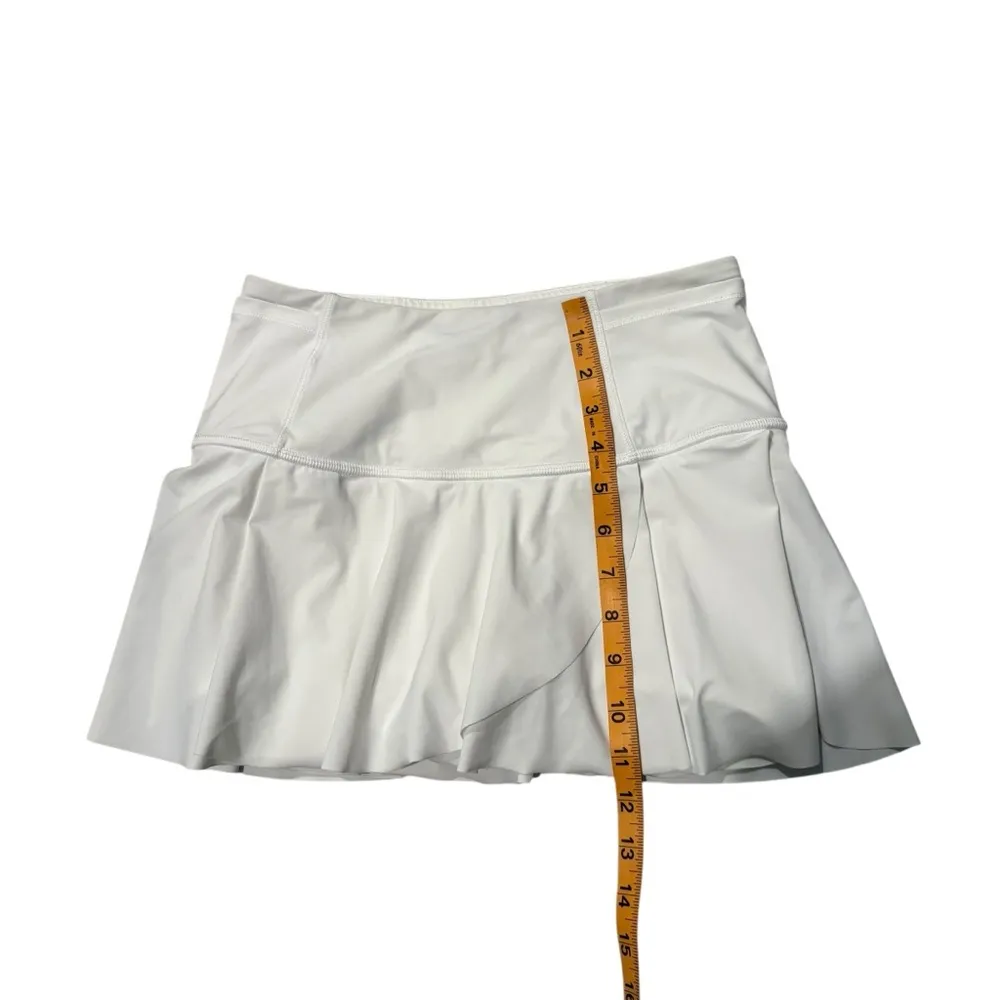 Lululemon Hit Your Stride Skirt White, Sz 2 - Image 10