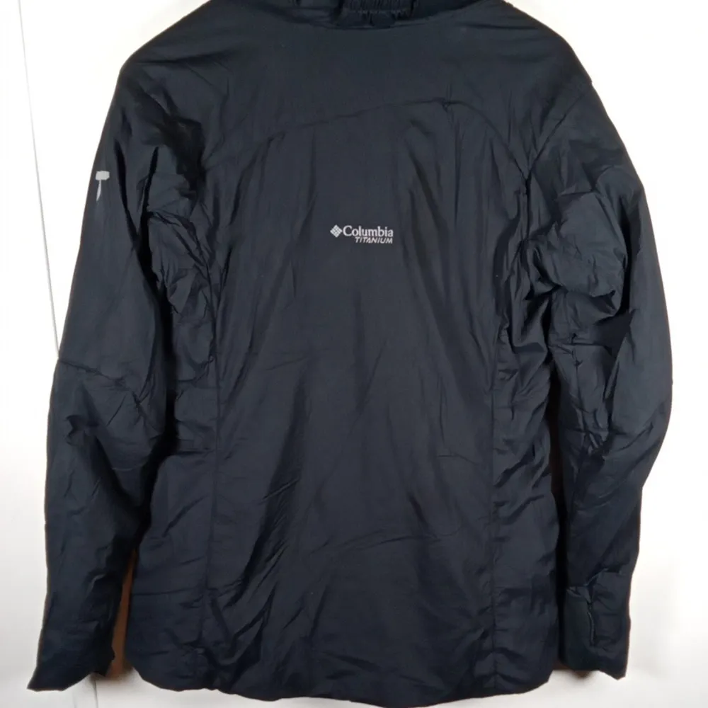 Columbia interchange titanium black jacket women size large - Image 4