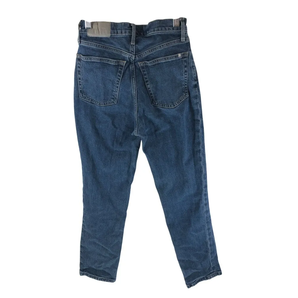 Everlane Womens Jeans The Original Cheeky Jean Stretch Organic Cotton 24 Crop - Image 2