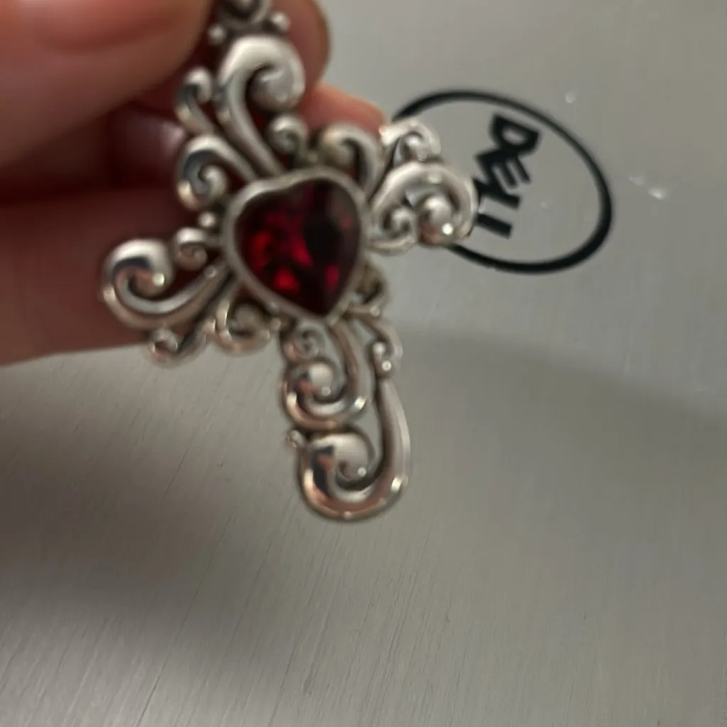 Vintage Barse 925 unique cross Silver - Image 3