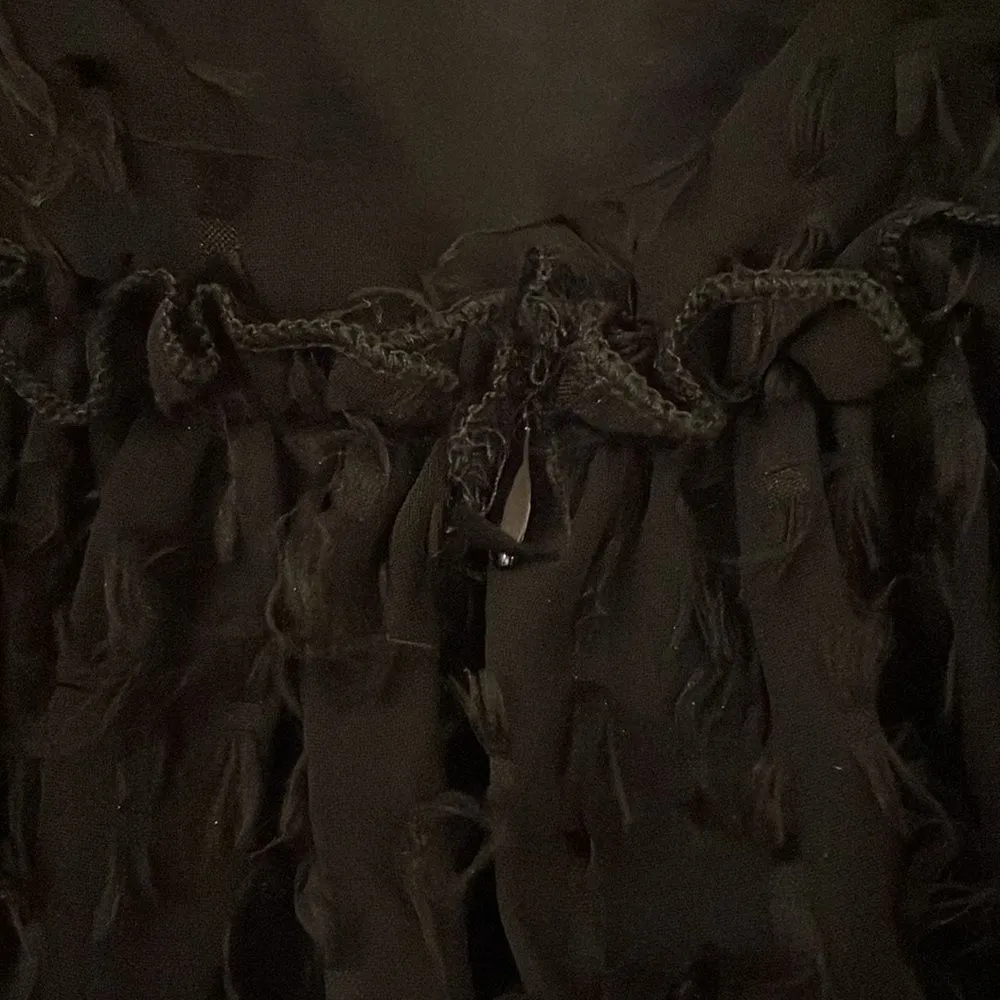 Lulu’s Black Wispy Mini Dress with Back Cut Out, NWOT - Image 7