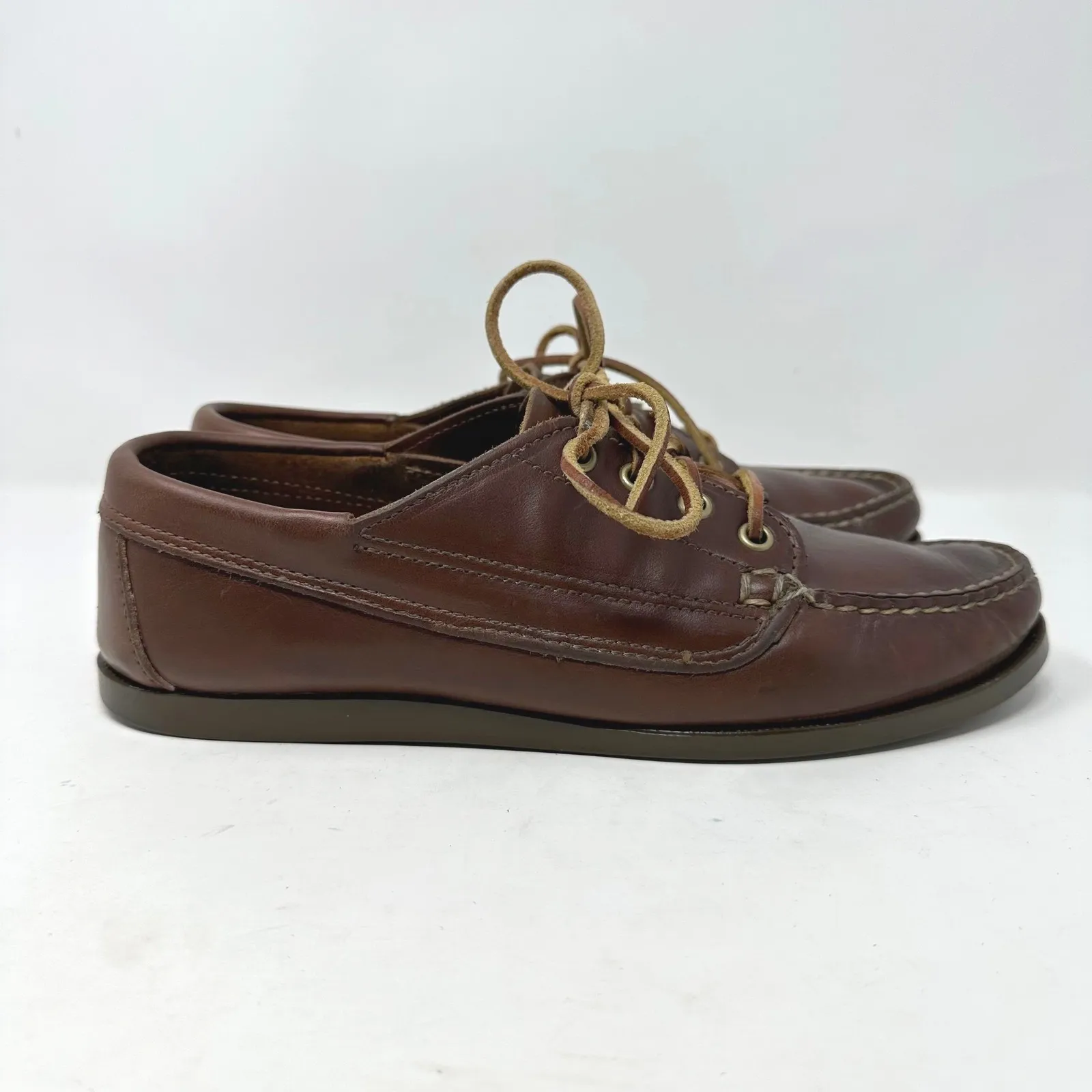 Oak Street Trail Oxford Loafer‎ in Natural Chromexcel Size 8 Brown - Image 5