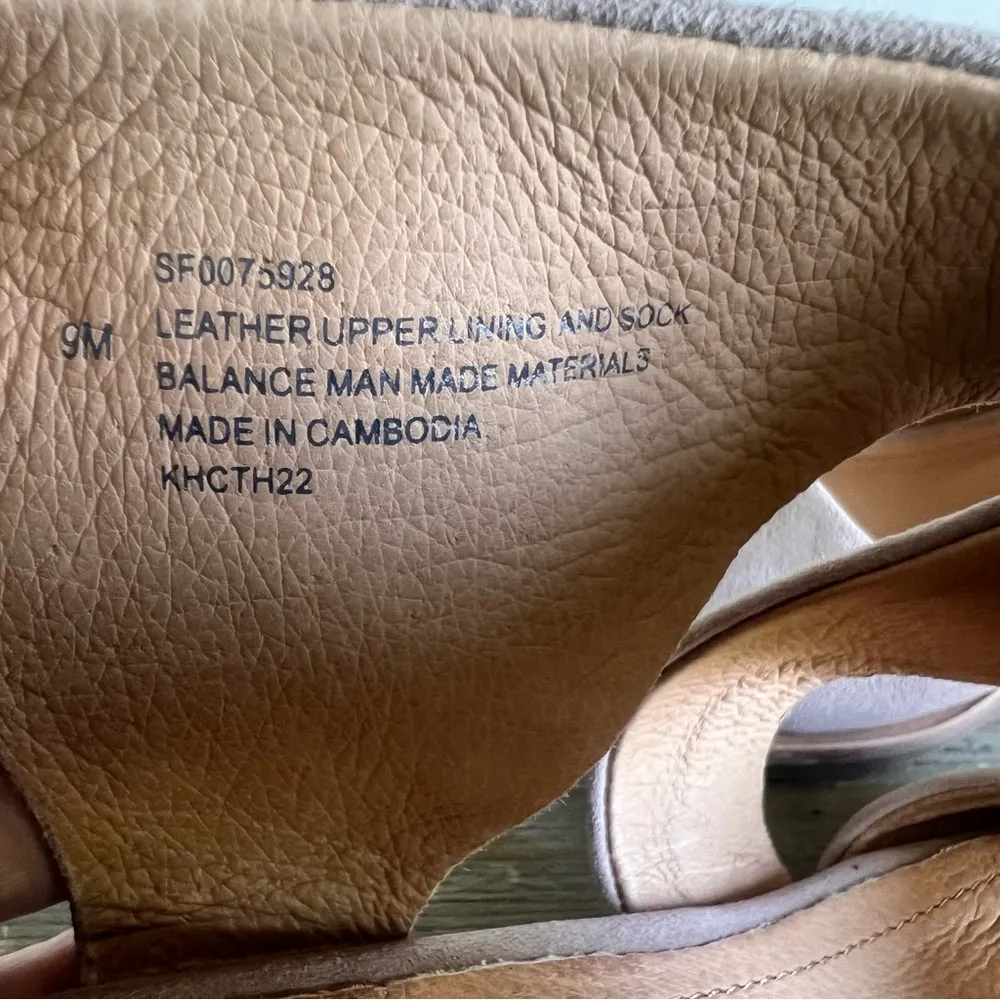 Sofft Camille Women's Stone Suede Heeled Shoe Size 9 #211A - Image 7