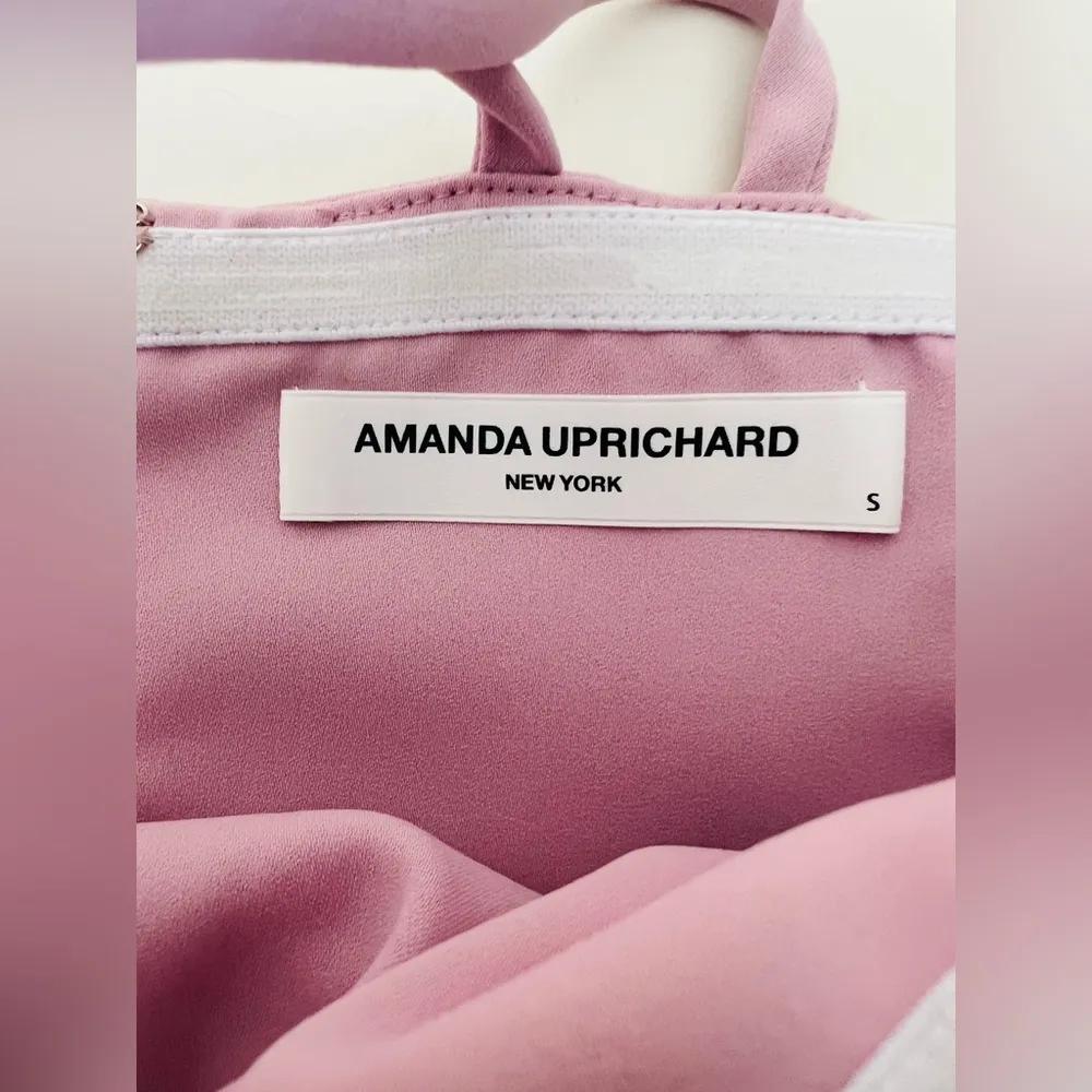 women Odean Dress Pink Quartz strappy smocked asymmetrical S - Image 4