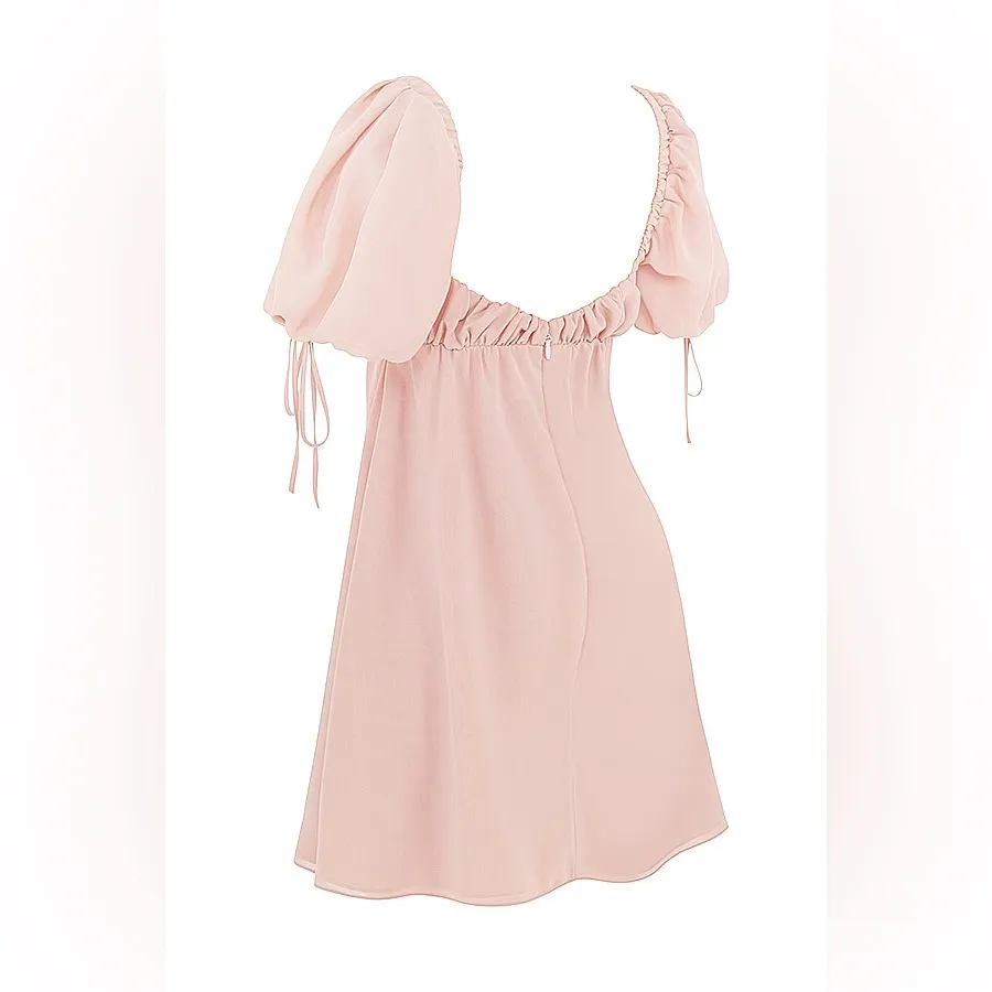 NWT Princess Pink Quartz Mini Dress Size XS Romantic & Sweet - Image 13