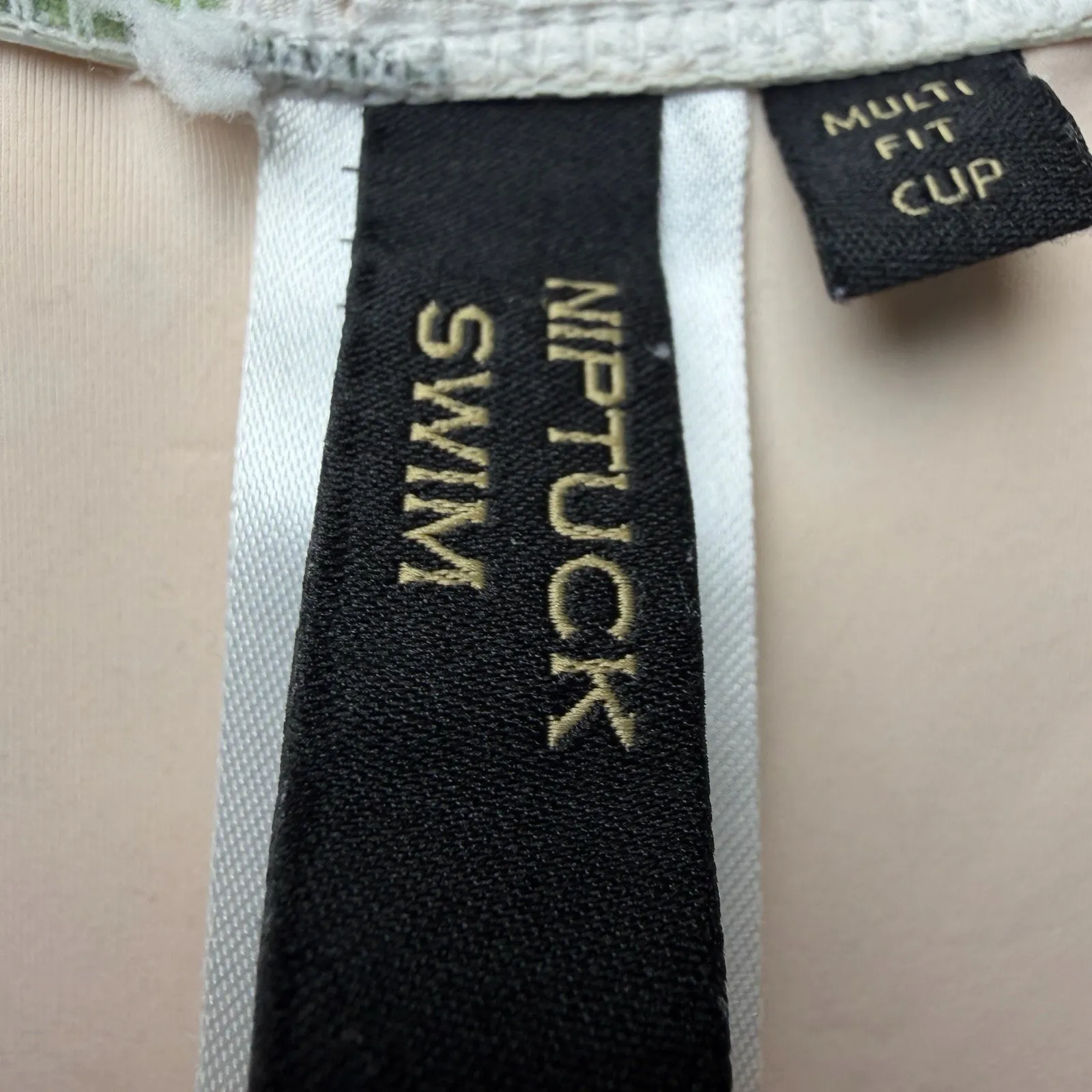 Niptuck Womens Floral Ruched One Piece Swimsuit US 6 Multi - Image 14