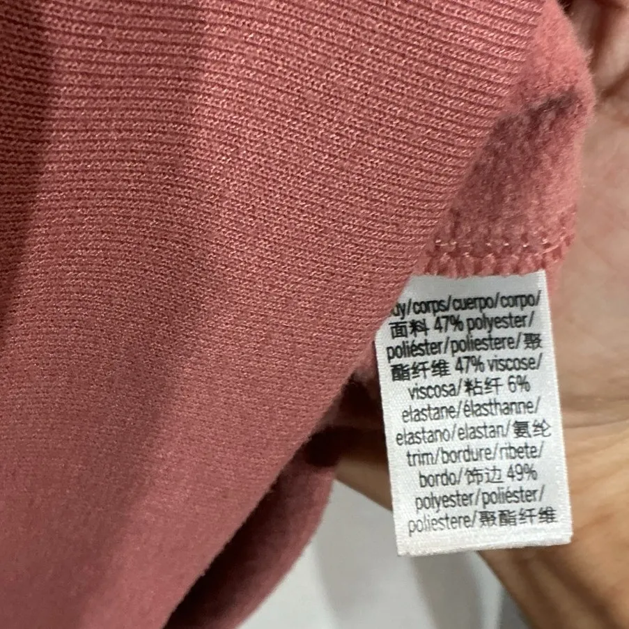 VSX Sport Pink Logo Hooded Sweater Sz S - Image 4