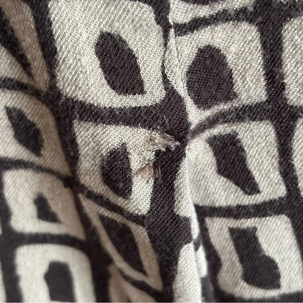 Vintage Express Brown Giraffe Print Midi Pencil Skirt Sz 9/10 - Image 6