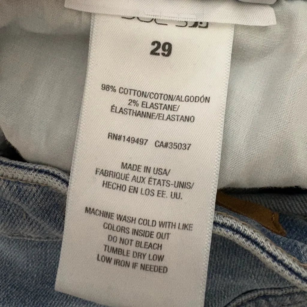 JOES JEANS Niki Cuffed‎ Mid Rise Boyfriend Size 29 - Image 11