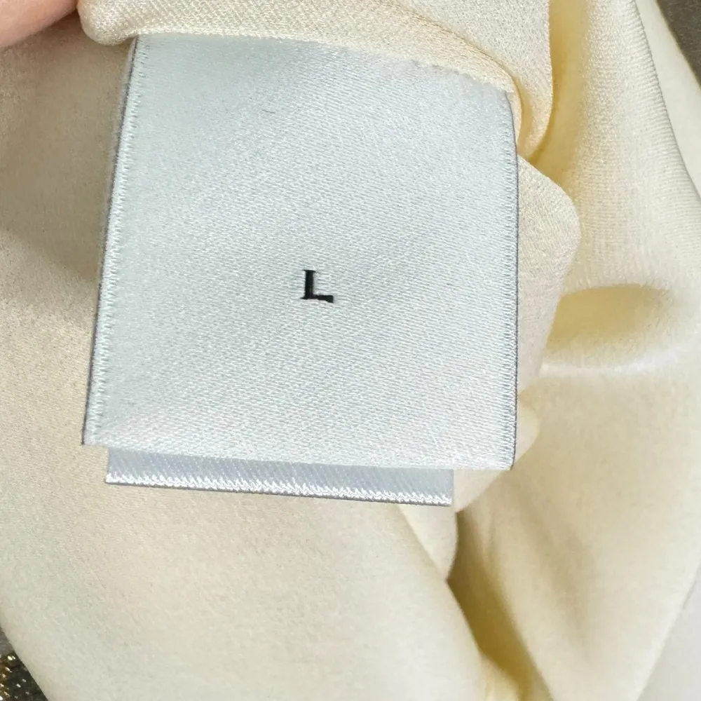 Adam Lippes Ruffled Lamé Midi Dress Silk Blend - Image 12