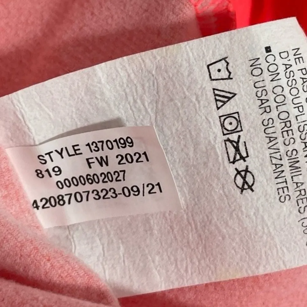 NWT Under Armour Women’s ColdGear 1/2 Zip Training Top Pink Size SMALL Thumbhole - Image 11