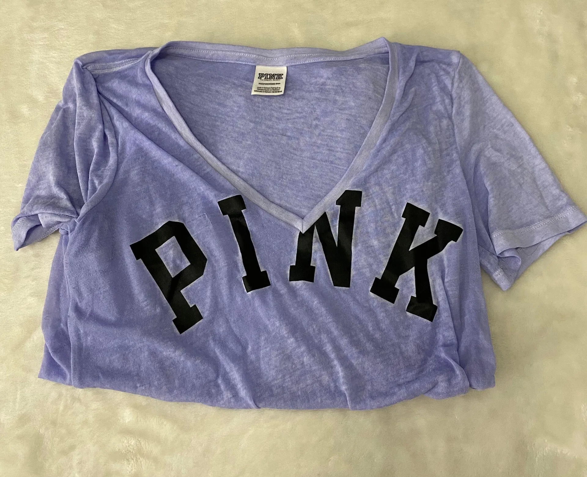 Victoria’s Secret PINK V neck Shirt - Image 3