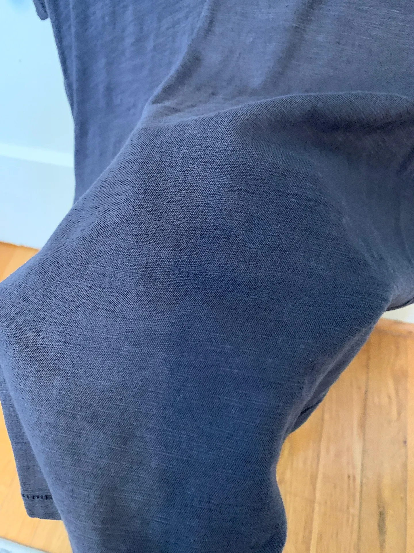 Gray V Neck Shirt - Image 3