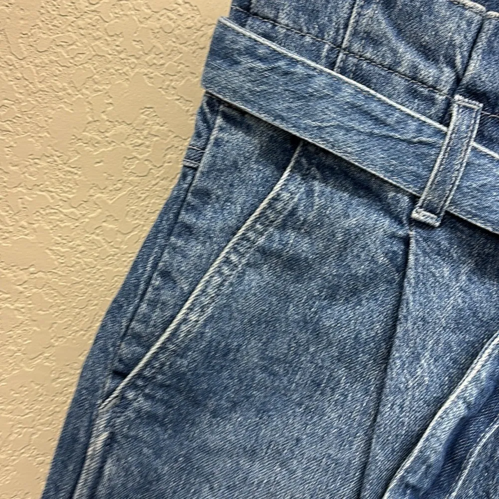 Reformation Jeans Sandia Mini Jean Skirt Size 23 - Image 3