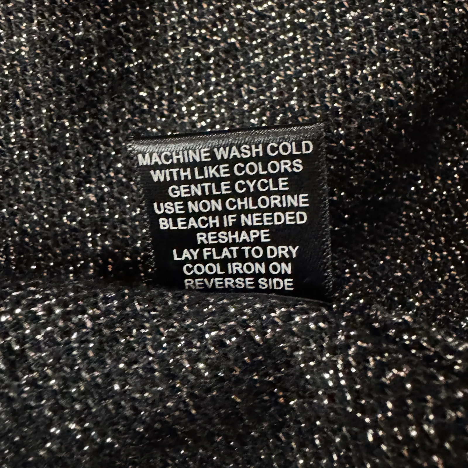 United States Sweaters X-Large Cardigan Open-Front Stretch Long Sleeve Sparkly - Image 8