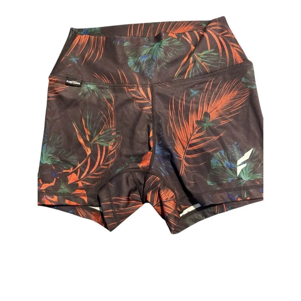 Flag nor Fail Vivid floral shorts size small excellent condition Black - Image 4