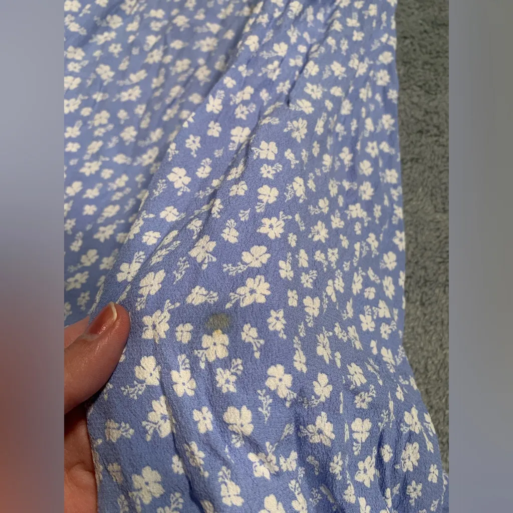 & other stories blue white floral dress Los Angeles atelier - Image 10