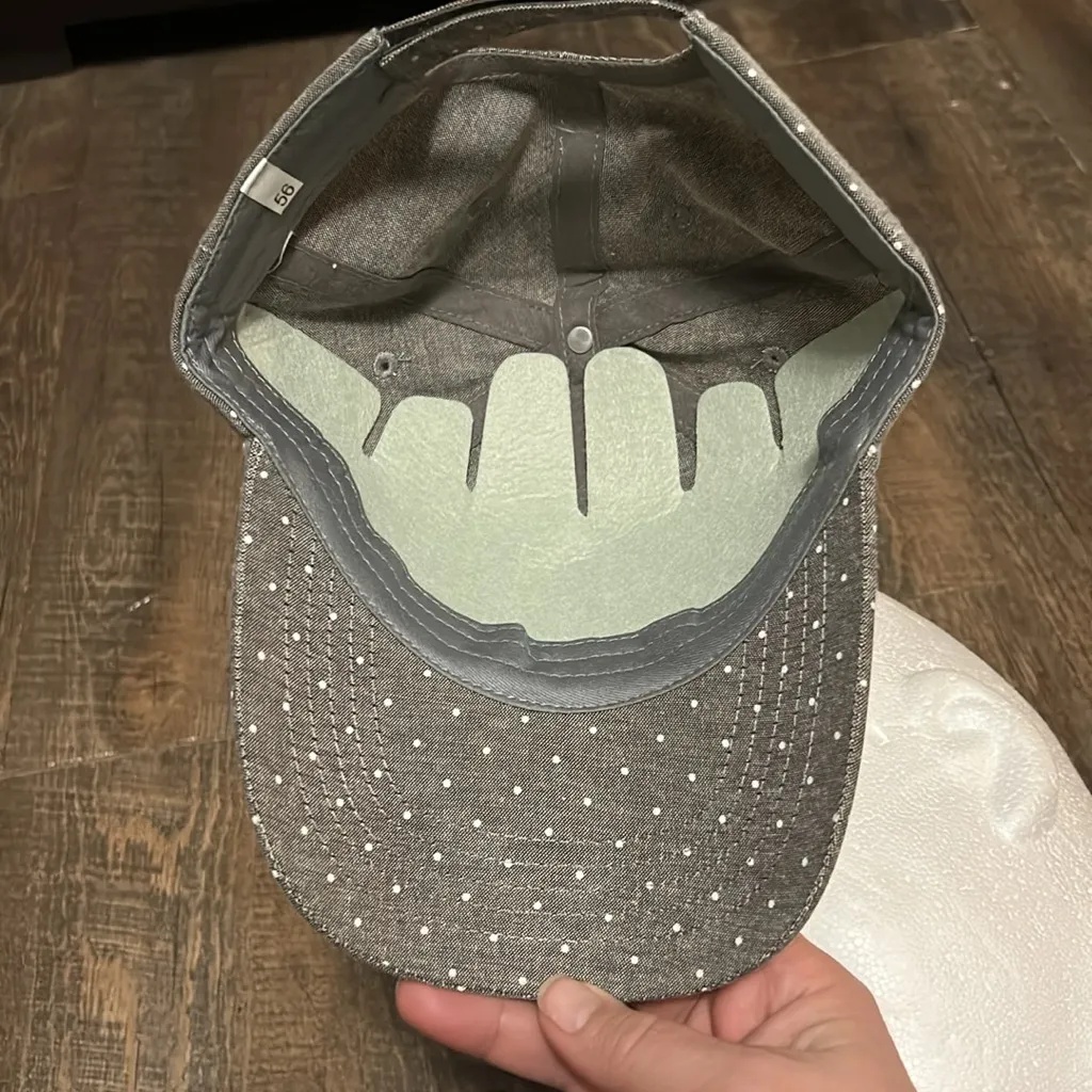 Women’s SNAP‎ ON TOOLS Cap Hat A20
lid535 Gray Polka Dots - Image 5