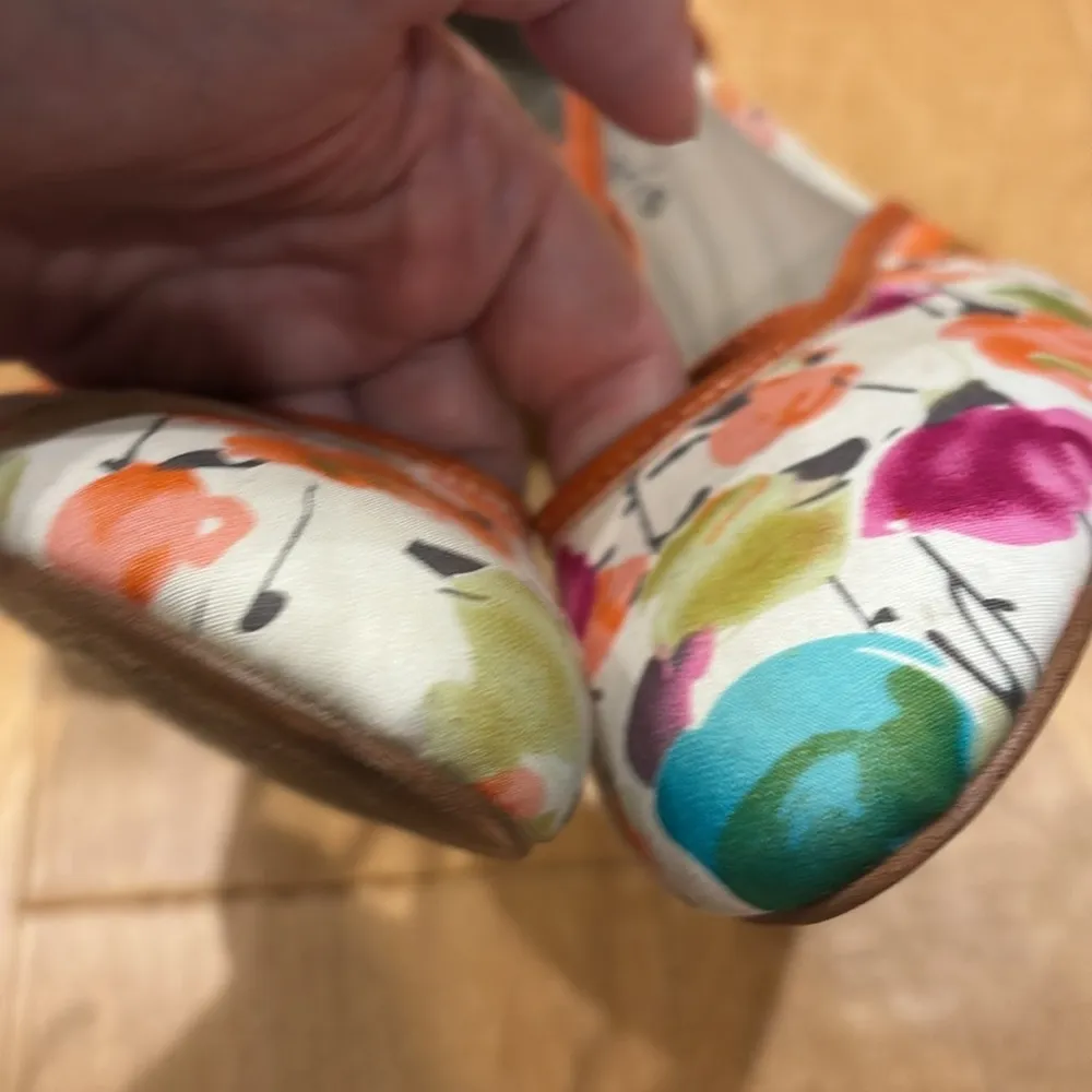 Tamaris floral fabric d’orsay pumps shoes sz 40 9 - Image 5