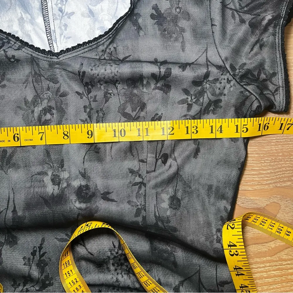 MY MICHELLE Vtg Style Y2K 90's Whimsigoth‎ Grunge Maxi Long Dress Black Vampy - Image 6